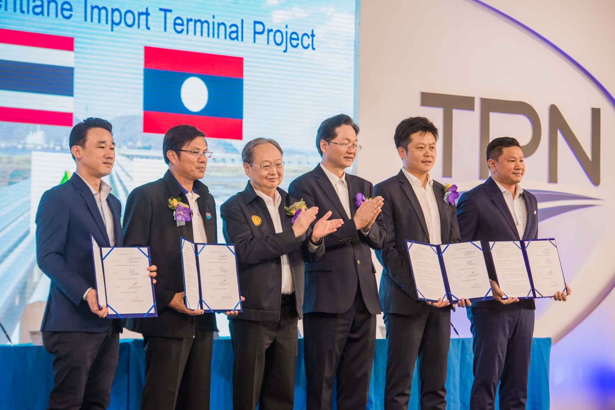 TPN CPP ENECO DYNAMIC and SITTHI LOGISTICS LAO signed the MOU